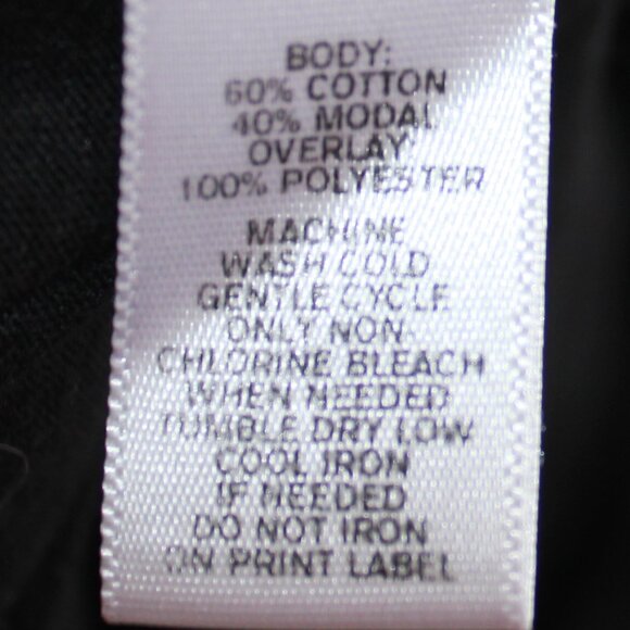 #284 Ann Taylor Loft Black Dressy Bubble Top Size L - Picture 7 of 8